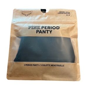 Victoria’s Secret | Pink Period Panty. Unopened. Black. M